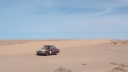 Mercedes W123 in der Sahara